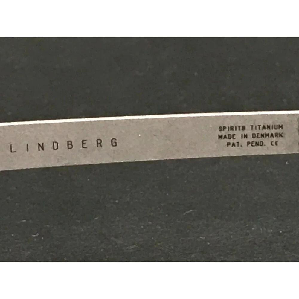 Lindberg Eyeglasses No.091/1E10 Col. 10 Gunmetal Spirit8 Titanium 52-15-130